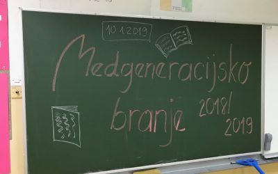 Medgeneracijsko branje 2018/2019