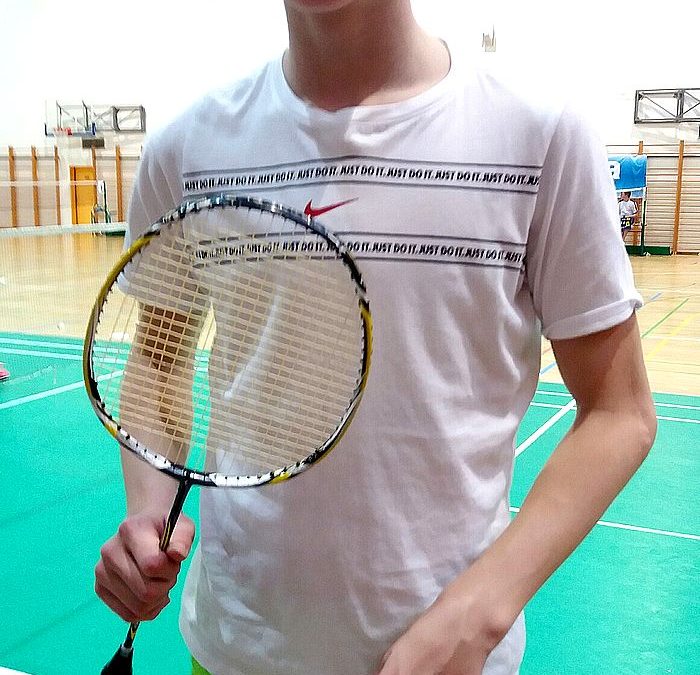 Luka Šneler peti na državnem posamičnem prvenstvu v badmintonu