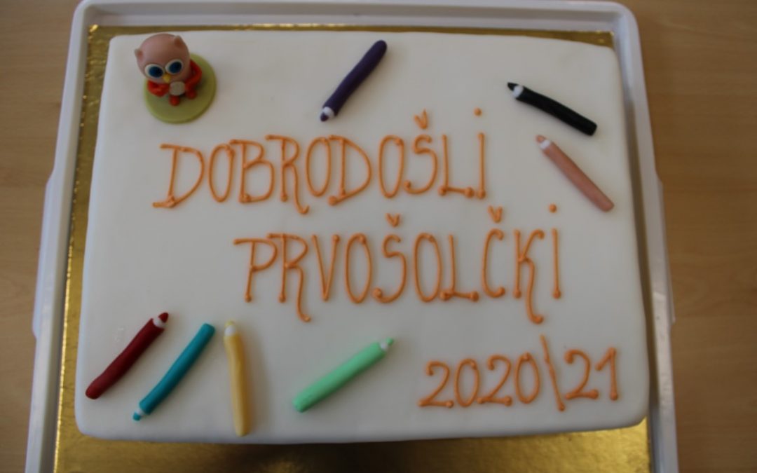 1. šolski dan za prvošolce