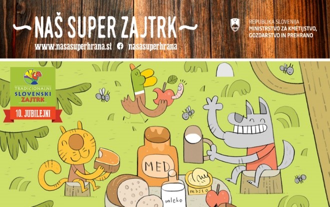 Zajtrk z medom – super dan!