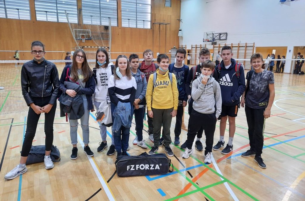 Badminton posamično področno 2021